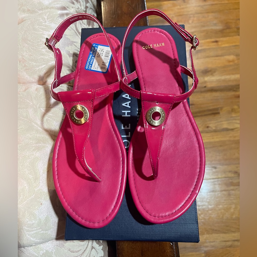 Cole Haan Women's Fuchsia Sandals